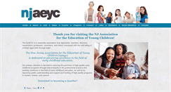 Desktop Screenshot of njaeyc.org